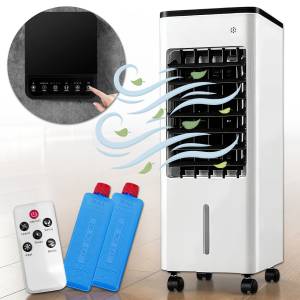 Охладитель-увлажнитель воздуха 120W на колесиках с 3 скоростями и пультом AD26-6 5.5л