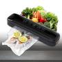 Вакуумний пакувальник для їжі та продуктів LY-747 150 Вт Чорний