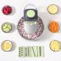 Багатофункціональна овочерізка зі змінними насадками Vegetable Cutter C351 Терка для овочів з контейнером