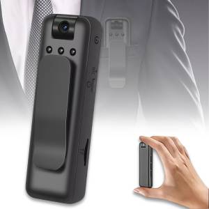 Мини-камера беспроводная с поворотным объективом и ночной съемкой 1080P Full HD Wi-Fi