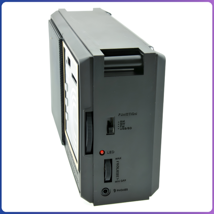 Радіоприймач GOLON RX-98 c USB та microSD Портативне радіо на акумуляторі