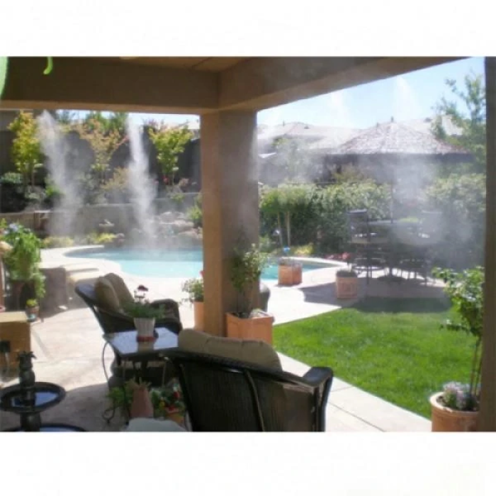 Туманообразователь для беседок и сада Patio Mistcooling Kit Система распылителя для охлаждения туманом 10м