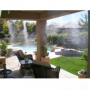 Туманообразователь для беседок и сада Patio Mistcooling Kit Система распылителя для охлаждения туманом 10м