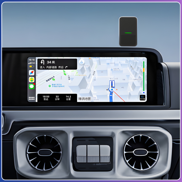 Автомобільний бездротовий адаптер з Bluetooth і Wi-Fi CarPlay P10 для iPhone