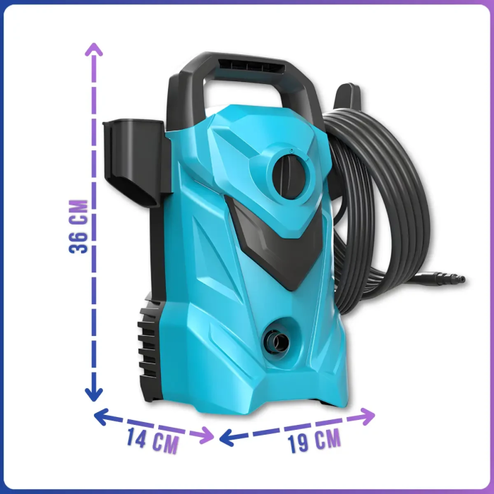 Портативная мойка высокого давления 2000W с держателем пистолета 220V MKA-03