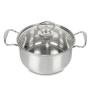 Набір 3-х штук каструль із кришками із нержавіючої сталі Classic Soup Pot 898-4