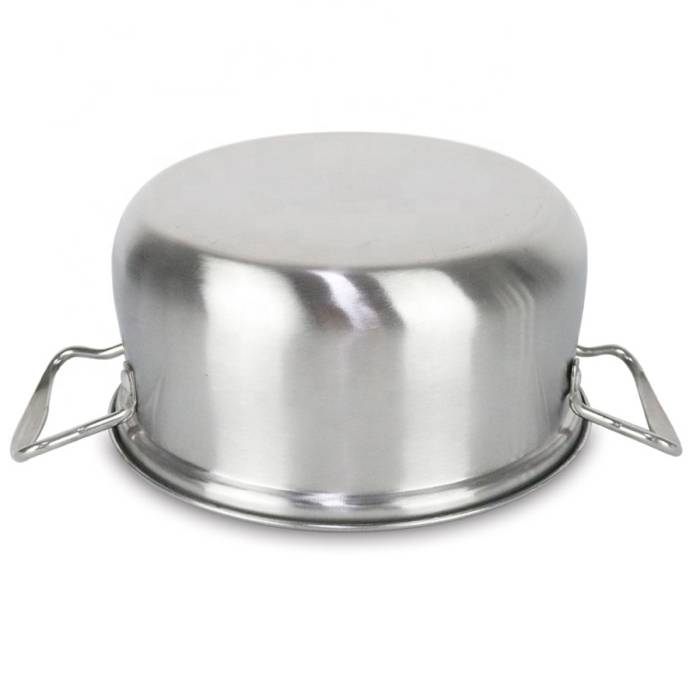 Набір 3-х штук каструль із кришками із нержавіючої сталі Classic Soup Pot 898-4