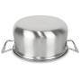 Набір 3-х штук каструль із кришками із нержавіючої сталі Classic Soup Pot 898-4
