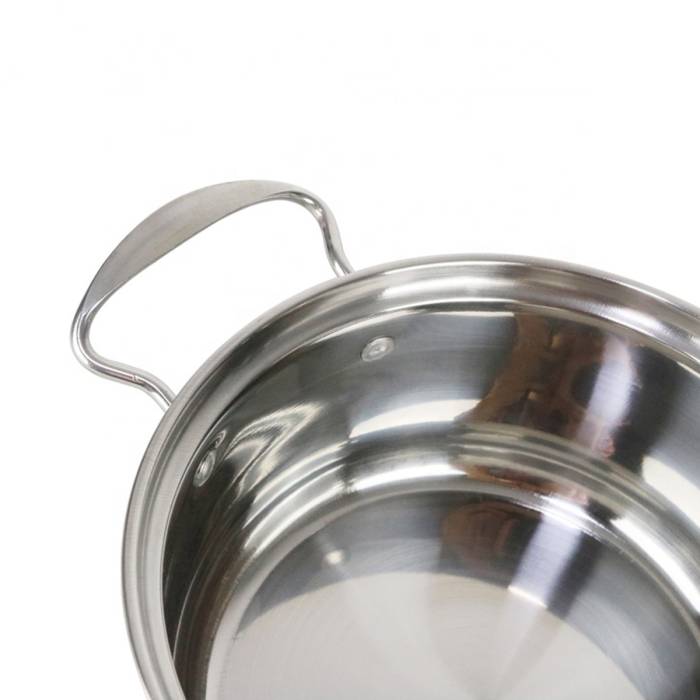 Набір 3-х штук каструль із кришками із нержавіючої сталі Classic Soup Pot 898-4