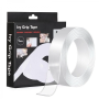 Багаторазовий двосторонній кріпильний скотч Ivy Grip Tape 3 м Нано стрічка прозора