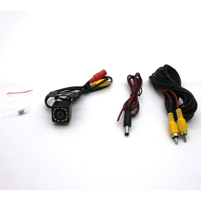 Універсальна камера заднього виду для авто з LED підсвічуванням H-12 Автомобільна камера заднього виду 12 LED