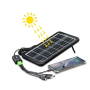 Сонячна панель з універсальним зарядним кабелем Cclamp CL-630 Solar 3W 6V Портативна сонячна панель