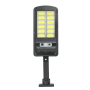Вуличний ліхтар на сонячній батареї LED Solar Street Light BK-128B-12COB з датчиком руху і пультом