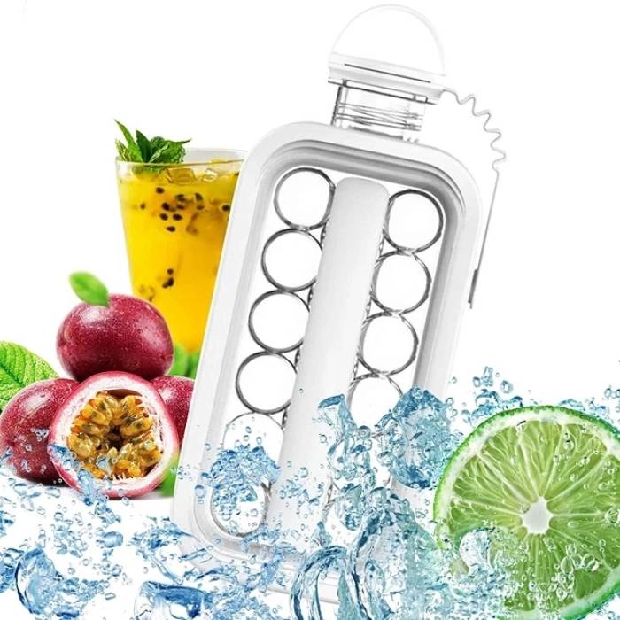 Силиконовая форма для льда в виде бутылки на 17 шариков Ice Cube Tray Силиконовая форма для замораживания