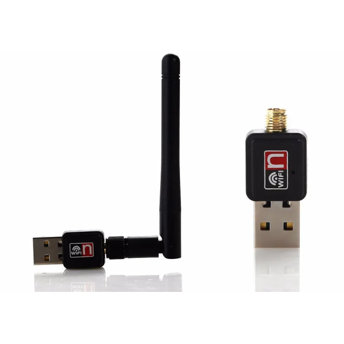 Wi-Fi адаптер з USB 2.0 зі знімною антеною LV-UW 10-2DB 150 Мбіт/с Wi-Fi приймач для ПК та Т2 приставки