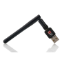 Wi-Fi адаптер з USB 2.0 зі знімною антеною LV-UW 10-2DB 150 Мбіт/с Wi-Fi приймач для ПК та Т2 приставки