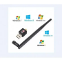 Wi-Fi адаптер з USB 2.0 зі знімною антеною LV-UW 10-2DB 150 Мбіт/с Wi-Fi приймач для ПК та Т2 приставки