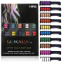 Набір крейд забарвлення для волосся 10 шт Hair chalk Гребінець з різнобарвними барвниками для волосся