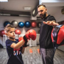 Боксерський набір з надувною грушею на стійці 105 см та рукавичками Punching Ball Set Дитячий боксерський набір