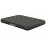 Надувной комфортный велюровый матрас Bestway 6716S Черный 152x203x25 см Двухспальный велюровый матрас