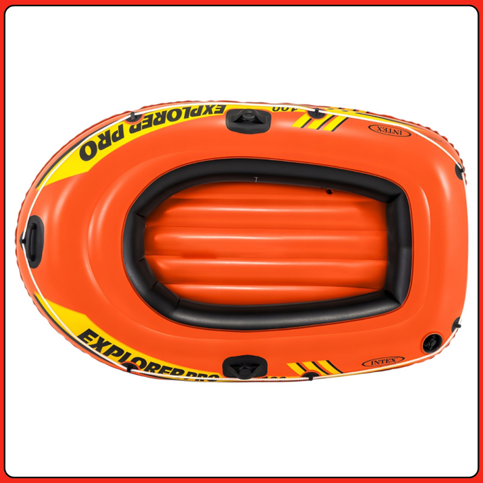 Одноместная надувная лодка 160х94х29см с уключинами для весел Intex Explorer Pro 100 58355