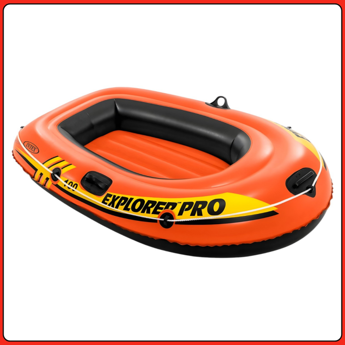 Одноместная надувная лодка 160х94х29см с уключинами для весел Intex Explorer Pro 100 58355