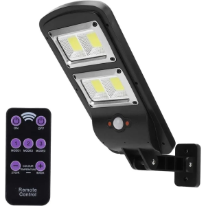 Прожектор вуличнийLL-68T LED настінний із сонячною панеллю та пультом