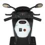 Трехколесный детский мотоцикл на аккумуляторе Yamaha с музыкой и световыми эффектами Bambi M 4622-1 Белый
