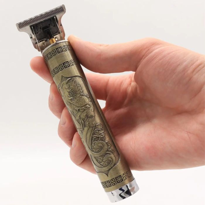 Триммер для окантовки волос VINTAGE T9 JX-182 со сменными насадками