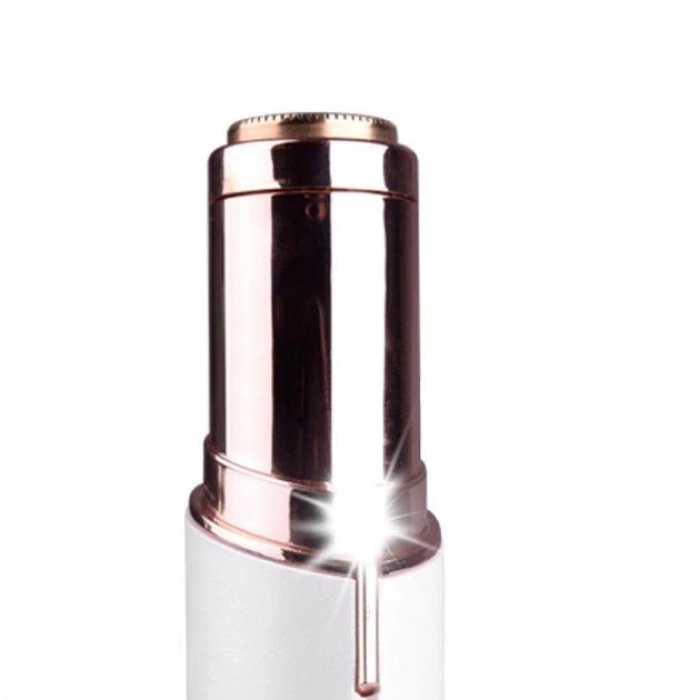Электробритва женская электрическая для лица и сухого бритья White Pink DSP 70081