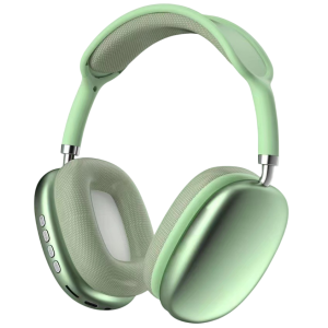 Накладные беспроводные аккумуляторные Bluetooth наушники P9 Наушники с мягкими амбушюрами и хорошим звуком Зеленый
