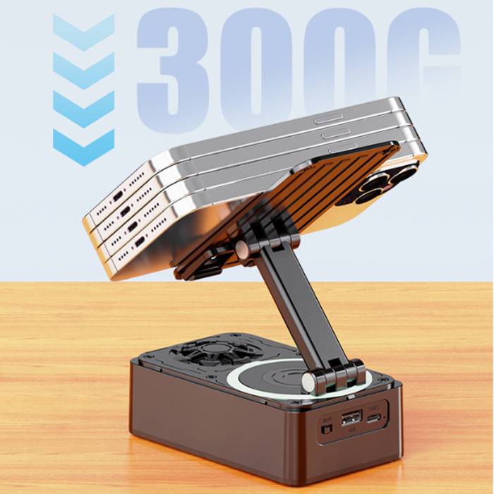 Подставка-держатель для телефона с караоке Microphone speaker set AND K18 Портативная колонка с держателем