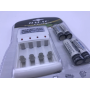 Комплект зарядний пристрій АА JIABAO JB-212 з 4 Акумуляторами Ni-MH AA 1.2V 2500mAh Ni-MH 1.2V 2500mAh