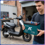 Тяговий акумулятор 6-DZF-12.3 для електроскутера 12V/12.3Ah