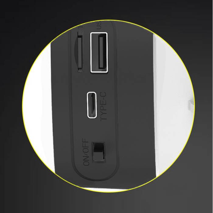 Гучномовець акумуляторний з Bluetooth, FM та LED ліхтариком WSJAR L-026
