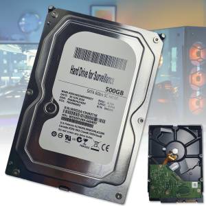 Жорсткий диск для комп'ютера на 500Gb Hard Disc 5400rpm 64MB 3.5 SATAIII