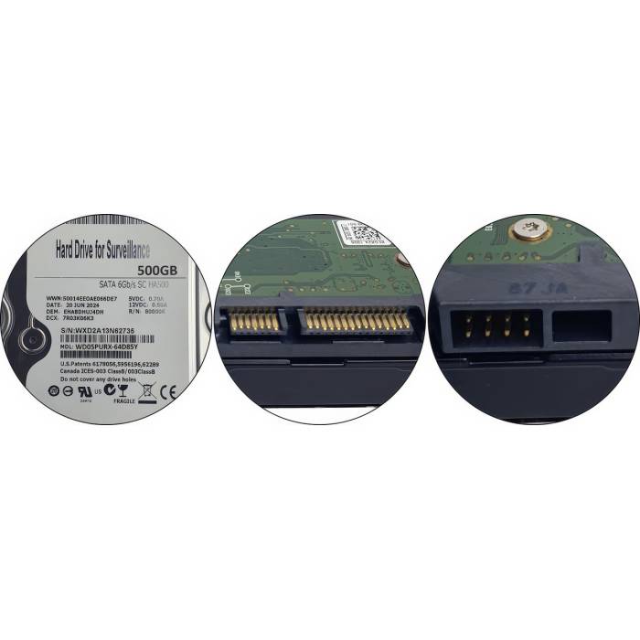 Жорсткий диск для комп'ютера на 500Gb Hard Disc 5400rpm 64MB 3.5 SATAIII