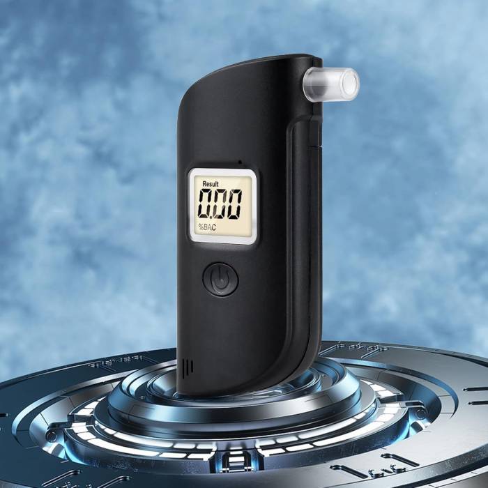 Алкотестер портативный с дисплеем на батарейках Alcohol tester AND HA-170