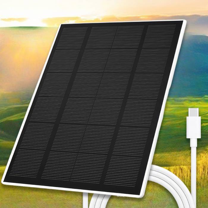 Портативная солнечная панель с водонепроницаемым USB-портом HA-51 5V 5W