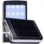 Портативное зарядное устройство с солнечной панелью PowerBank Внешний аккумулятор на 50000 mAh