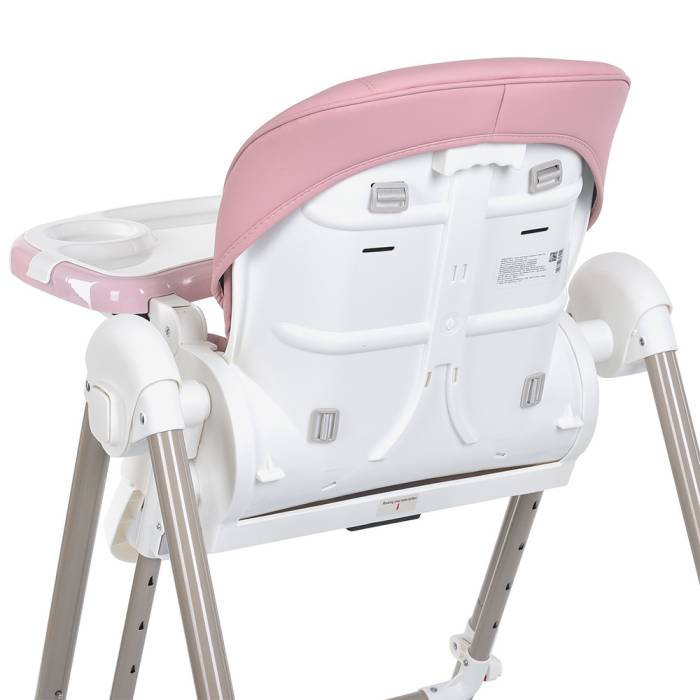Стульчик для кормления 2 в 1 с механическим укачиванием и качелей Bambi M 5897 Pink Розовый