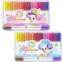 Фломастер – кисточка из 48 цветов на водной основе в пластиковом боксе Water color pen 228-48
