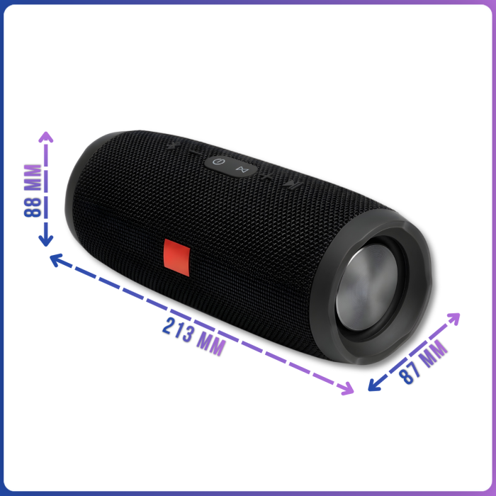 Портативная Bluetooth колонка с мощным звуком SPS UBL CHARGE E3+ 20W