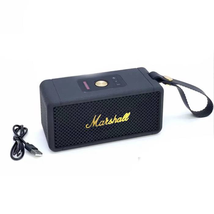 Беспроводная колонка Marshall + Power Bank Портативная Bluetooth колонка