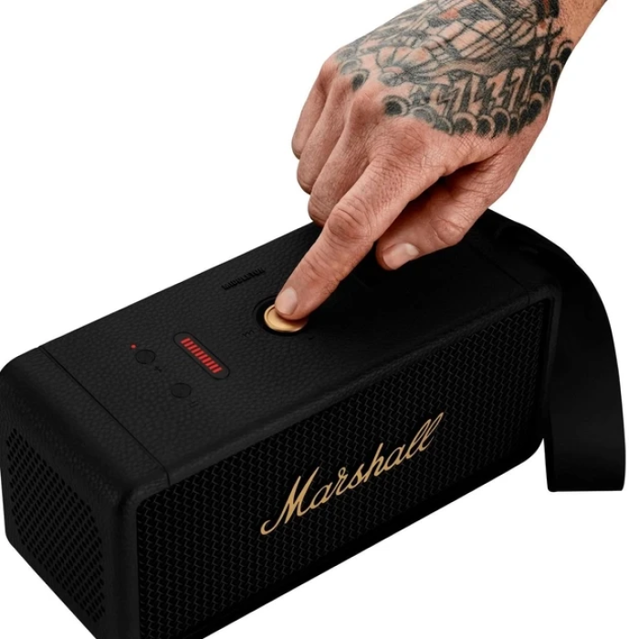 Беспроводная колонка Marshall + Power Bank Портативная Bluetooth колонка
