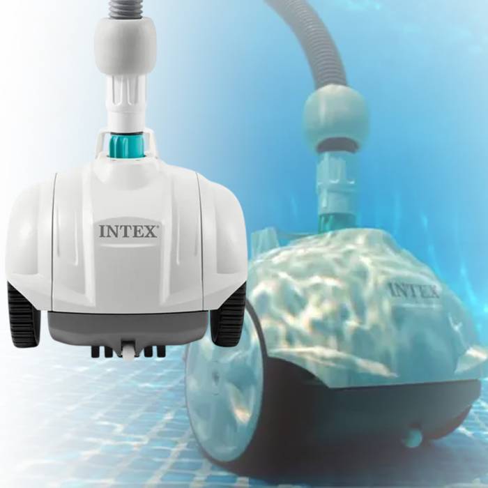 Автоматический робот - пылесос для бассейнов Intex 28007 для очистки дна работает от от 3 407 до 5 678 л/ч