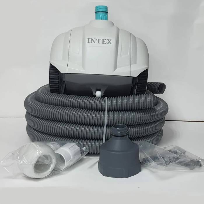 Автоматический робот - пылесос для бассейнов Intex 28007 для очистки дна работает от от 3 407 до 5 678 л/ч