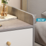 Тумбочка приліжкова 30x40x45 см з 2 висувними ящиками та полицею STL-MD 76