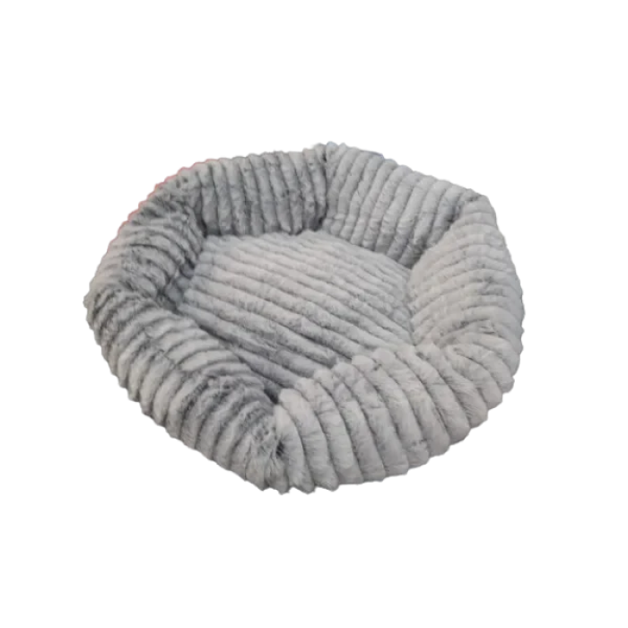 М'яка лежанка для собак та кішок Pet Choice 35×30 см Кругле ліжечко для тварин
