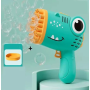 Дитячий пістолет іграшка для мильних бульбашок Bubble blaster AND 636-73 у вигляді Динозаврика